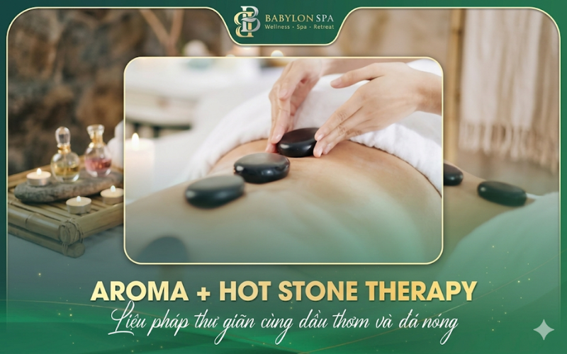 What is Aroma & Hotstone Massage?